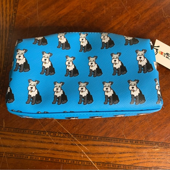 NWT Marc Tetro Mini Schnauzer Makeup Pencil Bag - Picture 7 of 7